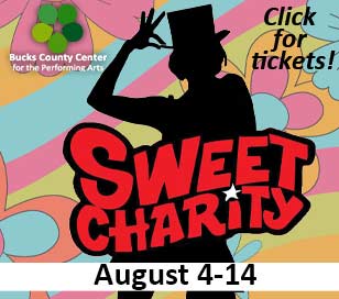 Don’t miss Sweet Charity! Single tickets $59. Call 215-297-8540 for tickets.