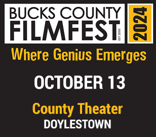 Bucks County FilmFest is an annual festival accepting films and scripts from high school and college students as well as emerging artists. The winning short films will be screened and winning screenplays announced at The County Theater in Doylestown, PA on October 13th from 12 pm until 5pm, with an after-event gathering at Chambers 19 in Doylestown. Join us for a full day of filmmaker fun, including: Awards Ceremony, Winning Screenplay Table Read, Screening of the Finalist Films and The Filmmaker Panel Discussion. This year's Panel topic will be Exploring Truth and Storytelling: The Art and Impact of Documentary Filmmaking .